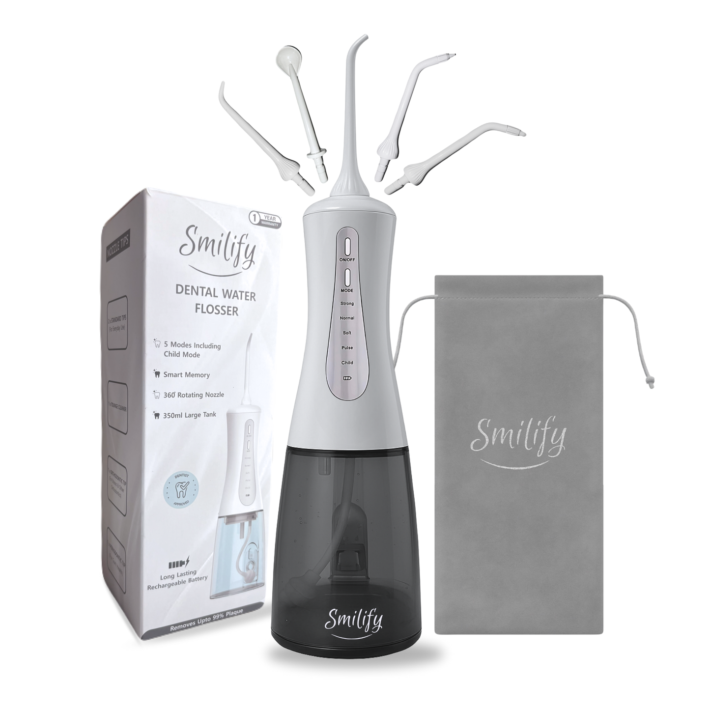 SM01 Smilify® Smart Water Flosser